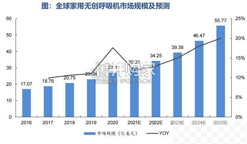 家用呼吸机行业报告（29页）